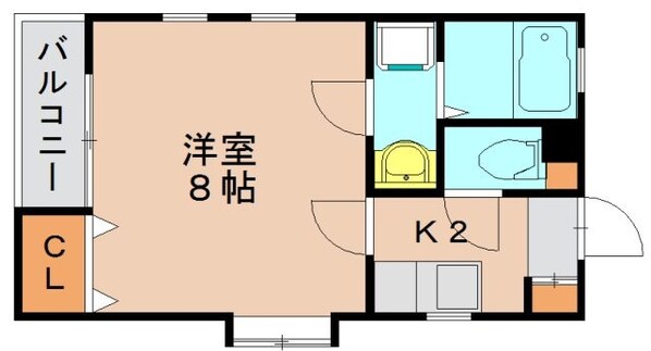 箱崎駅 徒歩9分 1階の物件間取画像